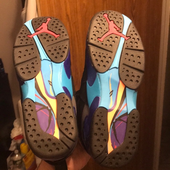 Air Jordan Retro 8 Aquas - Picture 5 of 8